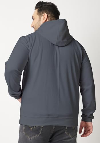Image of Wear Your Opinion Men's Plus Size Fleece Zipper Hoodie Jacket