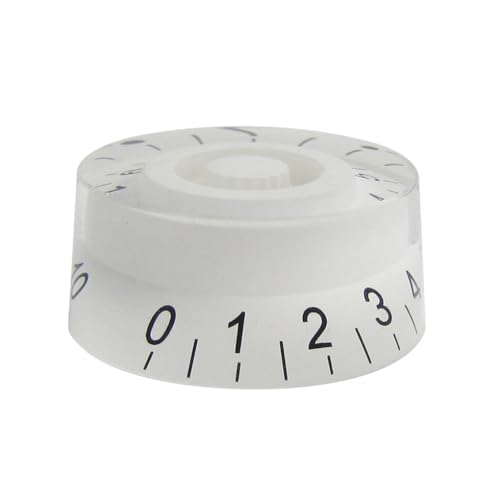 FLEOR 4PCS Guitar Knobs Speed Control Knobs For LP & SG Style Electric Guitar Parts, White - Image 4