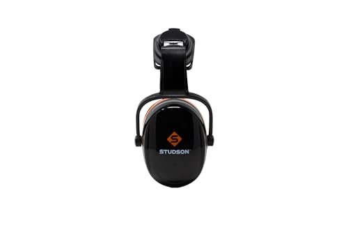 STUDSON ED-2 Ear Defender - 24 dB NRR ANSI Certified Hearing Protection - Easy-Adjust Fit - Universal 30mm Helmet Mount - Heavy-Duty Noise Reduction for Construction & Industrial Use (Dielectric) by STUDSON - Used condition - US$21.77