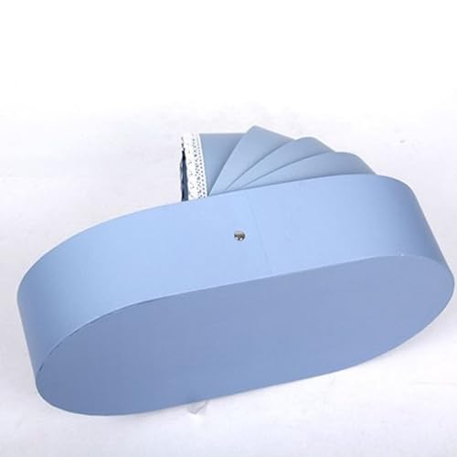 Image of Oasis Gift Box Baby Cradle Shape for New Born Boy, Baby Shower, Packaging Sweets, Flowers, Kids Cloth, Birthday, Hampers, Rigid Cardboard Blue Pack of 1 Pc