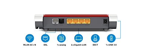 Router AVM Fritz!Box 7530 – WLAN AC+N mit DSL/VDSL Unterstützung