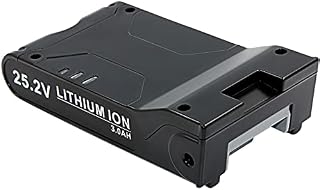 25.2V 3000mAh Li-ion Shark Household-Vacuum-Parts-and-Accessories Ion Battery, Black Battery Pack for Use with Shark ION Rocket, IONFlex, and IONFlex 2X Cordless Vacuums (XBAT200)
