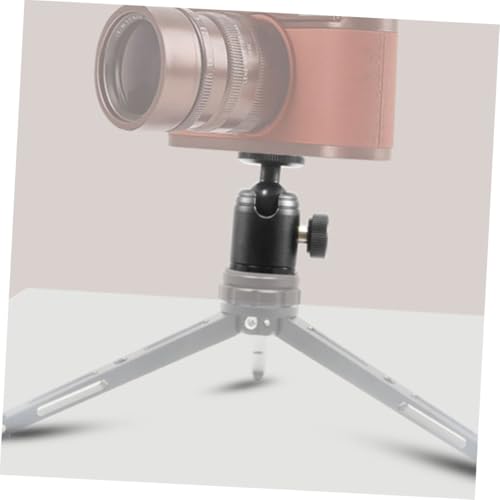 Adaptador de rótula de cámara y trípode giratorio 360 de aluminio para proyectores 5