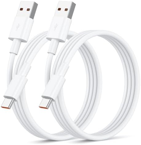 USB to USB C Cable for Car Carplay for iPhone 17/16/15 Series, Samsung Galaxy S25/S24/S23/S22/A16, Google Pixel 10/9/8/7/6 Series (2 Pack 3.3FT/1M)