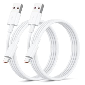 USB to USB C Cable for Car Carplay for iPhone 17/16/15 Series, Samsung Galaxy S25/S24/S23/S22/A16, Google Pixel 10/9/8/7/6 Series (2 Pack 3.3FT/1M)