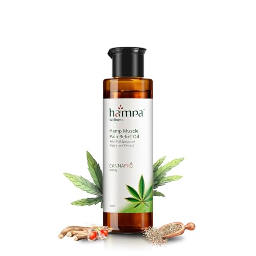 Hampa Muscle Pain Relief Oil -100ml | Fast Relief for Back, Neck ...