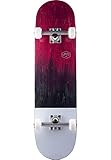 🛹Optimales Gefühl: Das Skateboard aus Ahornholz eignet sich für alle Niveaus. 53 mm breite Rollen in 81B (Härtegrad: Hart) sorgen für ordentlich Tempo, Lenkgummis für geschmeidige Turns und ABEC 7 Kugellager für ein optimales Fahrgefühl.