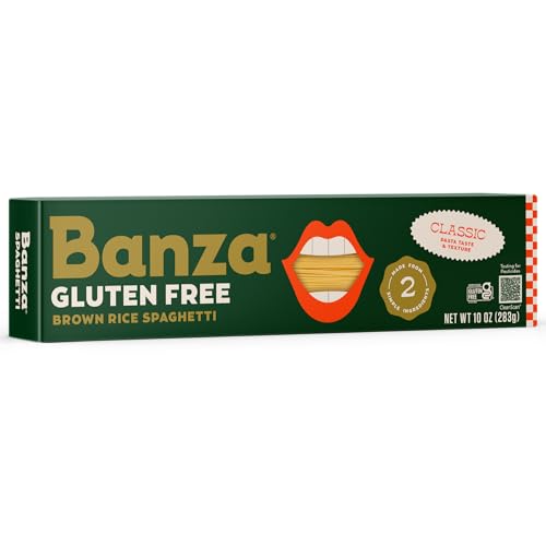 Banza Brown Rice Spaghetti - Gluten-Free Pasta Made in Italy
