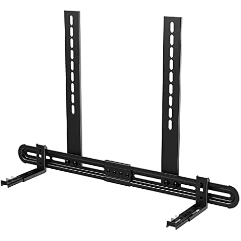 USX MOUNT Universal Soundbar Mount Sound Bar Mounting Bracket to TV, Soundbar Wall Mount Fits 3 Options with Hole/Without Cover