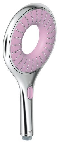 Preisvergleich Produktbild GROHE Handbrause Rainshower Icon, 2 Strahlarten, pink, 27447000