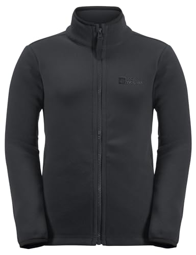 Jack Wolfskin Unisex Kinder Taunus Jacket Fleece Jacke, Phantom, 104 EU