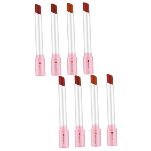 Ipetboom Juego De 4 Uds. lápiz labial pequeño cubo de basura con tapa baño cazador de focas tapas lipstick maquillajes labiales barras de labios para mujeres negras pintalabios coreano cera