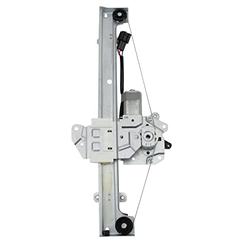 Image of TRQ Front Right Power Window Regulator & Motor Assembly Passenger Side Compatible with 2013-2018 Nissan Altima NI1351161