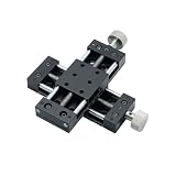 40mm 60mm XY Achse Manuelle Bewegung Bühne Kreuz Schiebe Tisch Dreieckige Schraube Edelstahl Rutsche Einfache Komponente for CNC(XY axis 40x40)