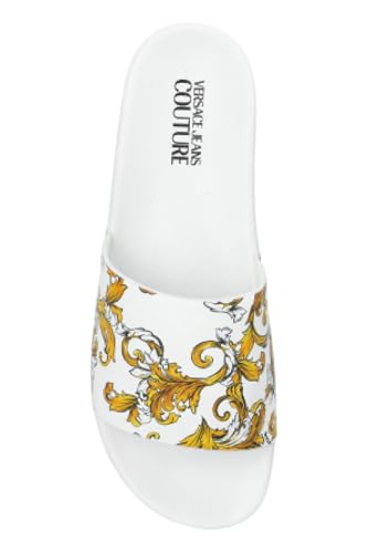 VERSACE JEANS COUTURE Sandal 78YA3SQ4 ZS365 Colour White G034