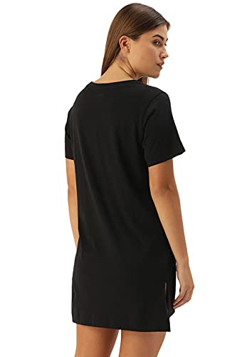 Image of Enamor Essentials E061 Women Night Dress Cotton Tunic Tee
