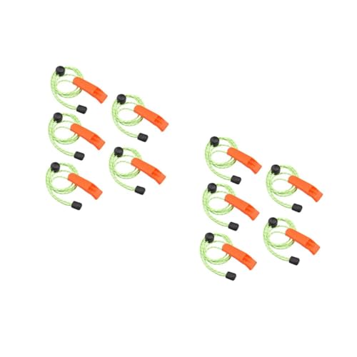 POPETPOP 2sets Custom Emergency Whistles Lifeguard Safety Whistle Multi Functional Survival Outdoor Accessories 5pcs*2