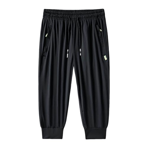 Men's Casual Jogger Pants Lightweight Breathable Comfortable Outdoor Walking Hiking Workout Elastic Waistband2