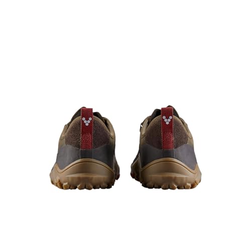 Image of Vivobarefoot Men's Tracker Leather All Terrain Low Hiking Shoe