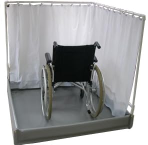 Lite Shower Wheelchair Accessible Portable Shower Stall