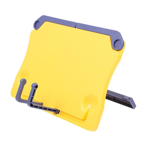 Abaodam 折りたたみ式 卓上 読書スタンド 製 多機能 ブックラック 手を解放する 読書ホルダー 学生用 家用 デスクブックシェルフ