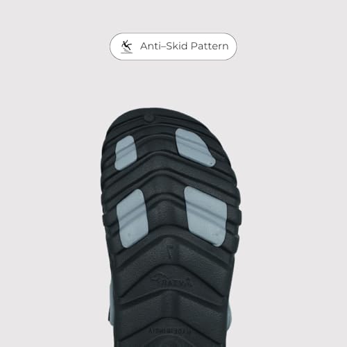 Image of Classic Men's and Women's Clogs, Black and Grey, Ultra-Light, Breathable, Anti-Skid, Quick-Dry Slip-On Water Sandals for Summer, Travel, and Casual Wear