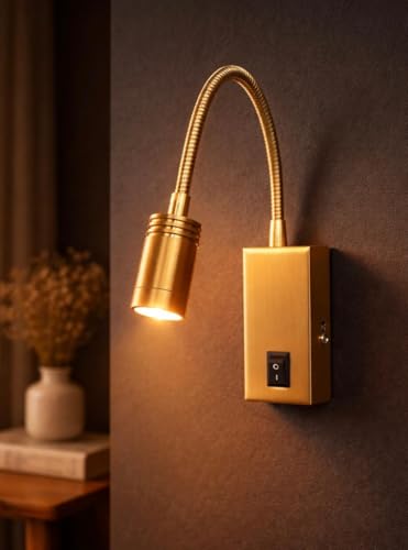 Image of 12 Watt Led Wall Light and Wall scones wall lamp for- Home, Kitchen, Bedside, Bedroom, Living Room, Office, Indoor, Bedside, Mirror Side, Diwali Lighting (wall spot)