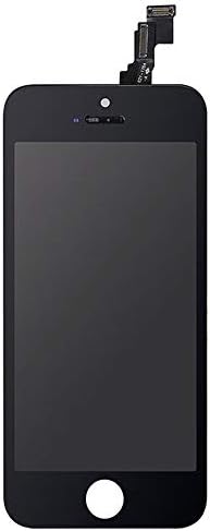 URSEND Screen Replacement for iPhone 5S Black LCD Digitizer Display Touch Assembly Front Panel with Repair Tools