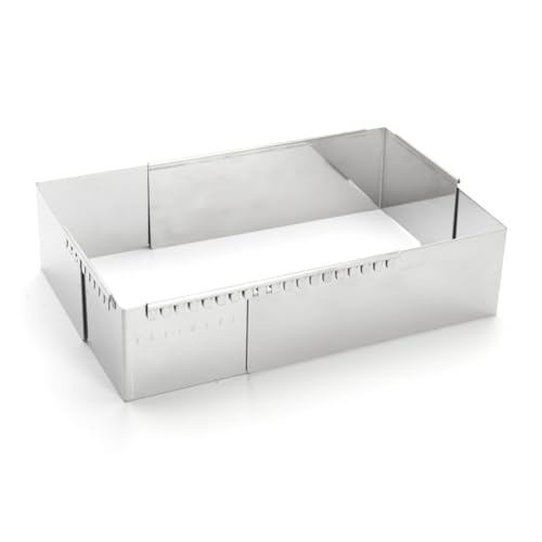 Marco inox extensible De Buyer 3013.21 rectangular de 21,5x11,5x7,5 cm 3