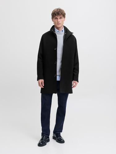 Jprcckeith Wool Blend Stancollar Coat Sn 3
