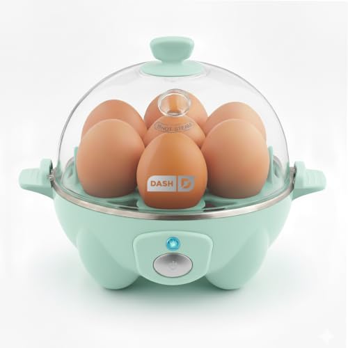 Dash Rapid Egg Cooker - Boiler, Poacher & Steamer - Includes Measuring & Recipe Guide - Dishwasher...