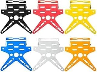 1 Set Motorcycle License Plate Frame Aluminum