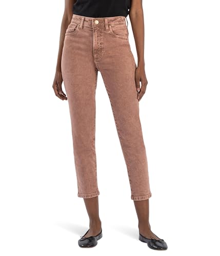 KUT from the Kloth Women's Reese High Rise Ankle Straight Regular Hem