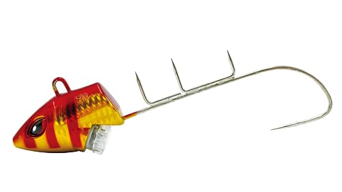 ハピソン(Hapyson) LEDタチウオテンヤ 50号 アカキンゼブラ YF-562-RZ