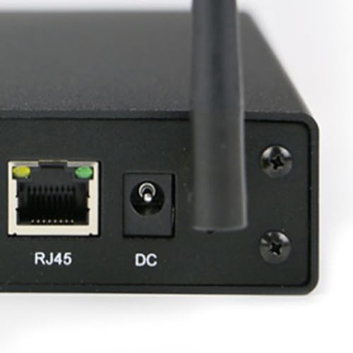 MARALANG Portable USB3.0 Rj45 Ethernet HDD SSD Enclosure 3.5inch Network NAS Streaming Server Storage for Case US Plug