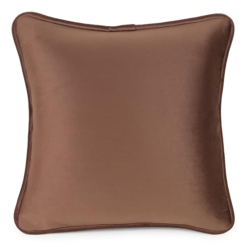 Image of Kingsway Memory Foam Car Seat Cushion Pillow, Pack of 2, Universal Fit for Long Drive Travel Comfort, Super Soft Suede Backrest Pillow with Head and Neck Support for Cars and SUVs, Chocolate