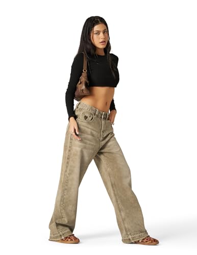 Aelfric Eden Barrel Jeans Retro Loose Jean Pant Casual Wide Leg Baggy Denim Pants Streetwear4