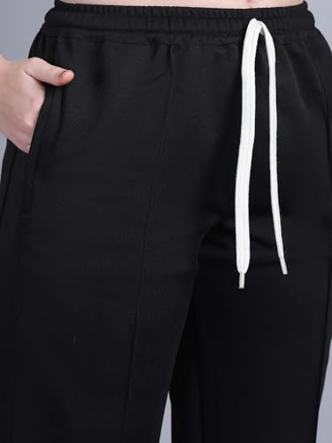 Image of Mack Jonney Solid| Relaxed Fit | Cotton Trackpant for Women-M27
