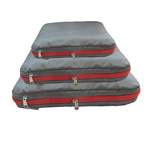 SOESFOUFU Cotton Quilt Storage Bag Waterproof Compress Bag Large Capacity Tidy and Organized for Camping Trips Save Space Organizer