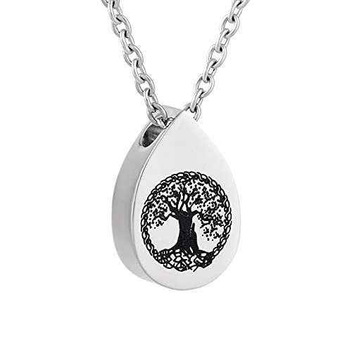 Urne de crémation pendentif goutte d'eau pour garder un souvenir précieux