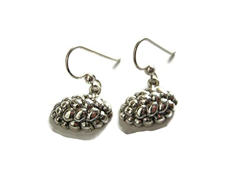 Jewish Holiday Earrings (Silver, Challah Bread) #TOP10