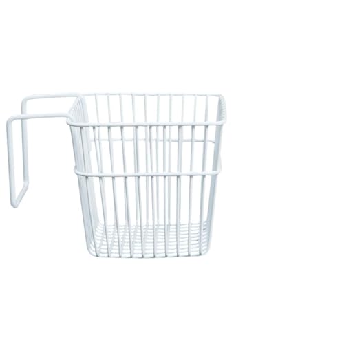 Kichvoe Estantes de Acero Inoxidable sin Perforación 2 Piezas para Cocina y Baño, Cesta Colgante de Almacenamiento Práctica para Organización Hogar