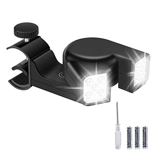 Guiseapue Accessoire Barbecue, Bright Lampe pour Barbecue, 2 Jeux de Lumières 180 Degrés Flexible Réglable, Barbecue Pourplage de Sable, Eclairage Vélo, Lampe de Lecture, Camping, Extérieur