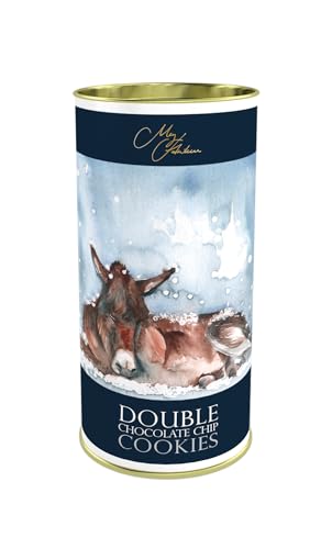 Meg Hawkins - Meg Hawkins - The Winter Donkey, Double Chocolate Chip Biscuits, Extra Chocolaty, 160 g Drum