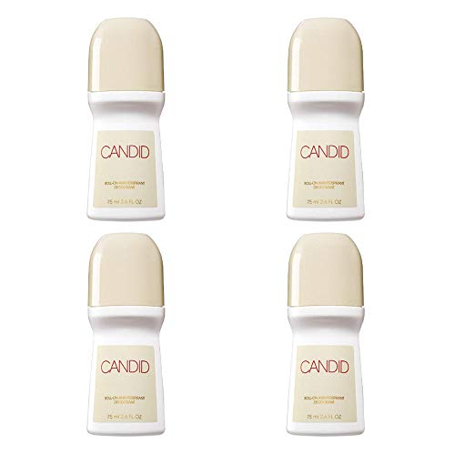 Avon Candid Roll-on Anti-perspirant Deodorant Size 2.6 oz (4-Pack)