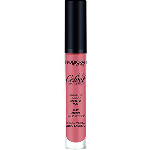 Deborah Milano Fluid Velvet Mat Lipstick 18, Nude, red