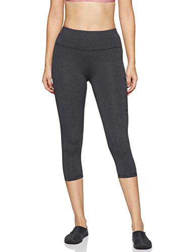 Image of Van Heusen Women's Stretch Fit High Rise Proactive Snug Fit Snug Fit Yoga Capri - High Stretch, Moisture Wicking