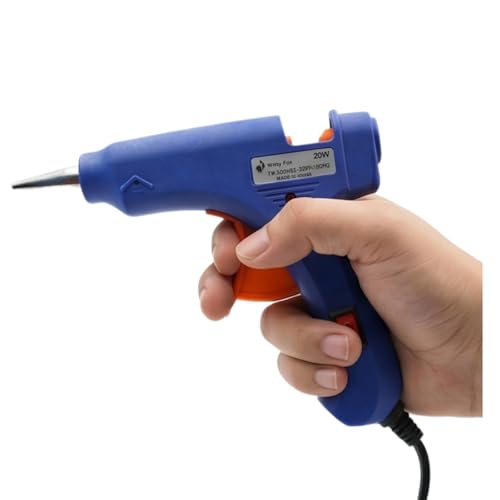 Image of Witty Fox Glue Gun 20W for DIY Arts, Crafts, School Projects, Home Repair & Decoration | Hot Melt Glue Gun | Fast Heating for Paper, Plastic, Fabric & Hobby Use
