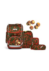 ergobag cubo Set ergonomischer Schulranzen, Vorgänger-Kollektion, klassisch 5-teilig 1. Klasse Grundschule