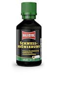 BALLISTOL Unisex Erwachsene Waffenpflege Klever Schnellbrünierung Ballistol 23630 Schnellbruenierung 50ml, keine farbe, Einheitsgröße EU